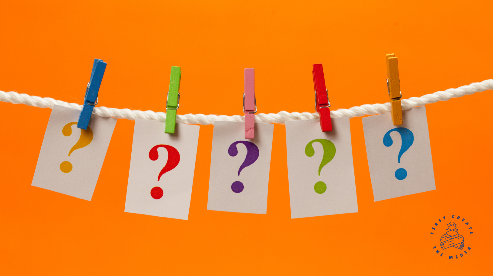 Five question marks